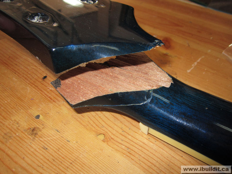 Steve Carmichael's Guitar Neck Repair IBUILDIT.CA